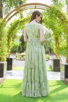 Glamours By Chansi Trendz CT 16 Multilayer Georgette Printed Gown Suppliers In India